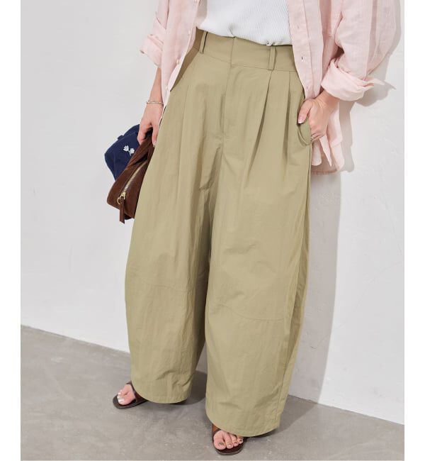 JOURNAL STANDARD「マットクロスコクーンワイドパンツ」|その他|