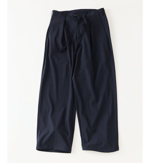 JOURNAL STANDARD「TR ストライプ オーバー パンツ」|スラックス|