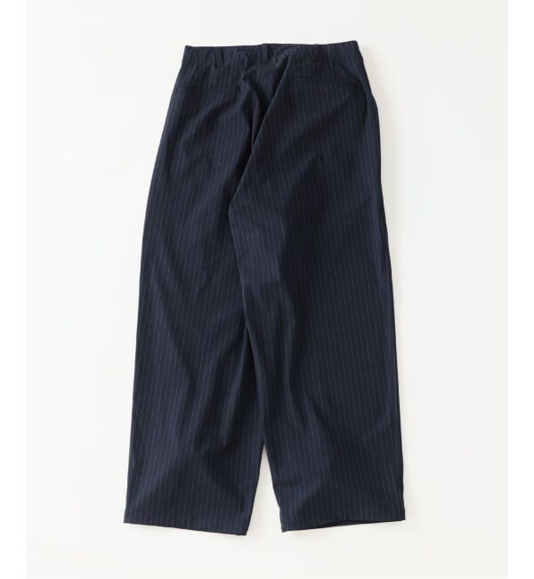 JOURNAL STANDARD「TR ストライプ オーバー パンツ」|スラックス|