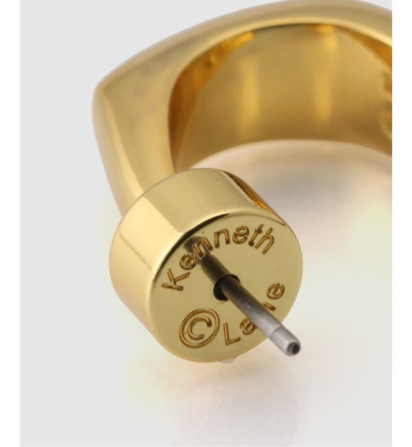 JOURNAL STANDARD relume「【Kenneth Jay Lane/ケネス ジェイ レーン】 gold hoop earring」|ピアス|