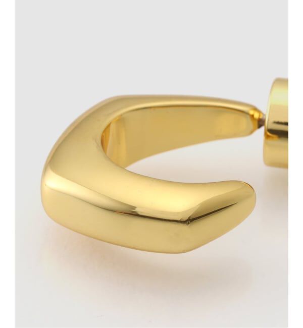 JOURNAL STANDARD relume「【Kenneth Jay Lane/ケネス ジェイ レーン】 gold hoop earring」|ピアス|