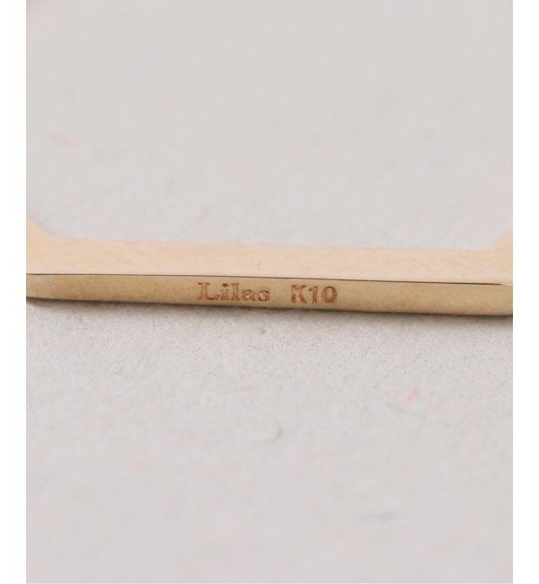 Lilas by Spick&Span「arrowラインネックレス K10」|ネックレス|