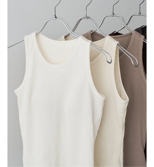 Spick and Span「カップ付きT/Cアメスリタンク」|タンクトップ|