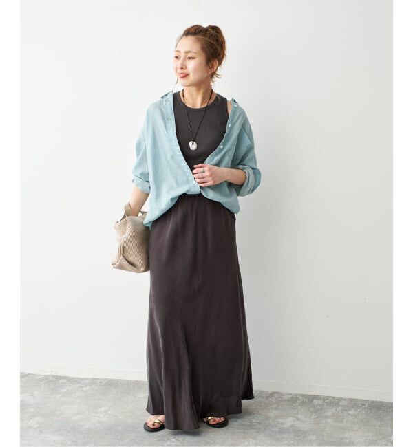 Spick and Span「カップ付きT/Cアメスリタンク」|タンクトップ|