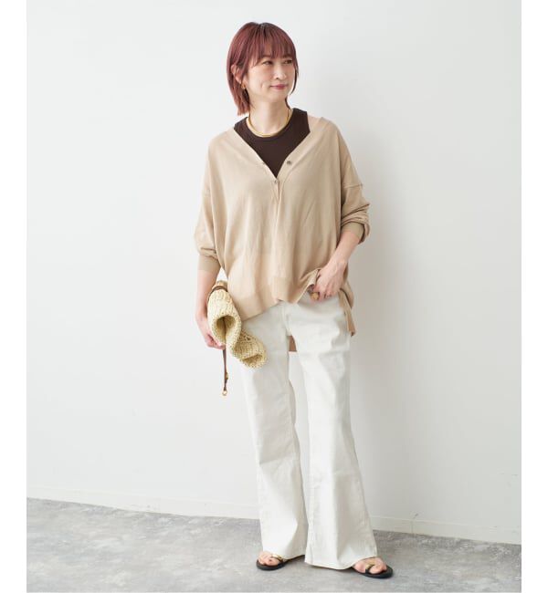 Spick and Span「カップ付きT/Cアメスリタンク」|タンクトップ|