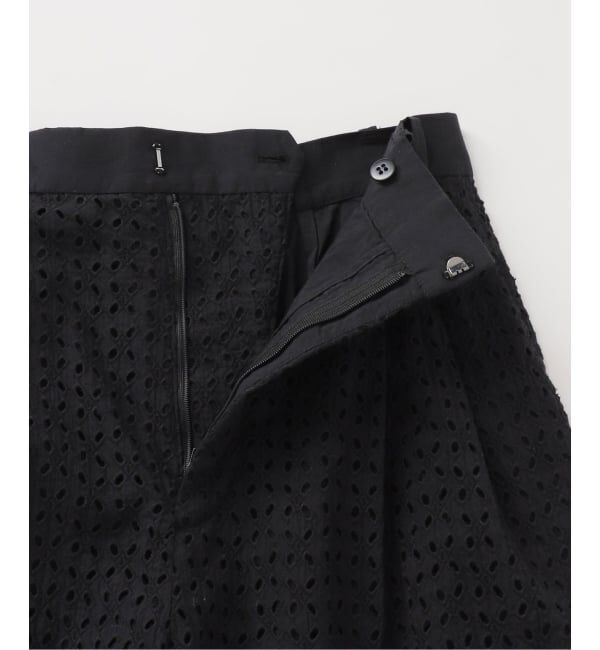 Spick and Span「《セットアップ可》カットワークエンブロイダリー2タックパンツ」|その他|