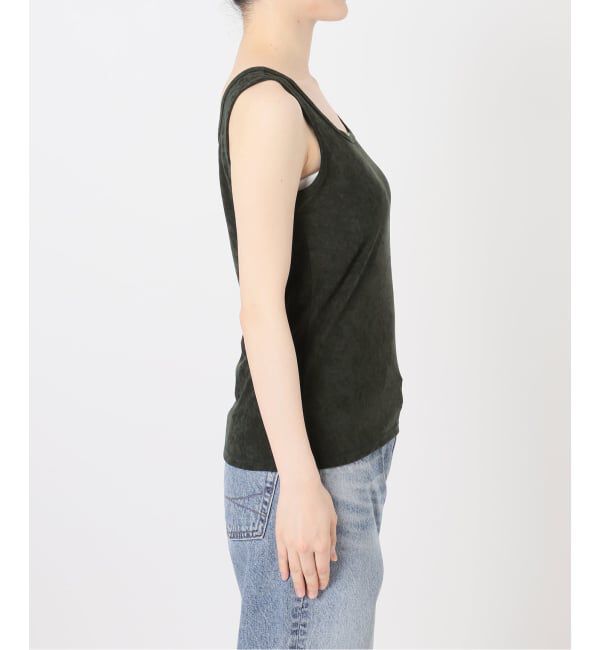 Spick and Span「TAベロアスクエアネックタンクトップ」|タンクトップ|