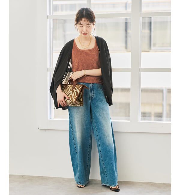 Spick and Span「TAベロアスクエアネックタンクトップ」|タンクトップ|