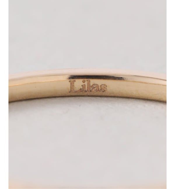 Lilas by Spick&Span「スタッズピンキーリング K10」|リング|