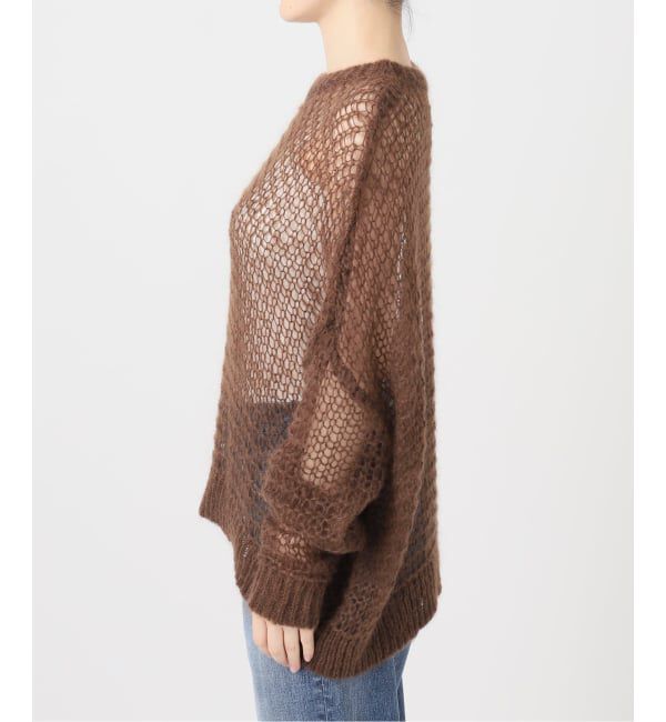 Glyph「《一部店舗+WEB限定》Mohair Sheer Sweater」|ニット・セーター|