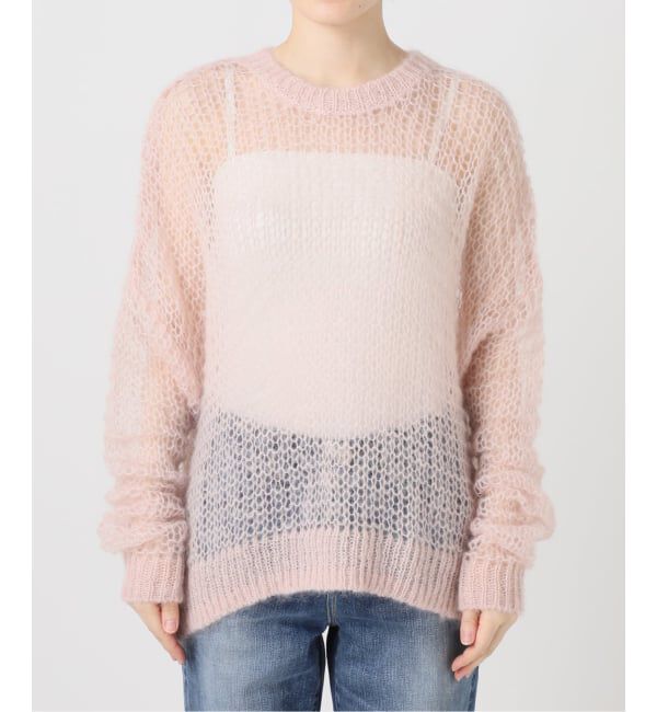 Glyph「《一部店舗+WEB限定》Mohair Sheer Sweater」|ニット・セーター|