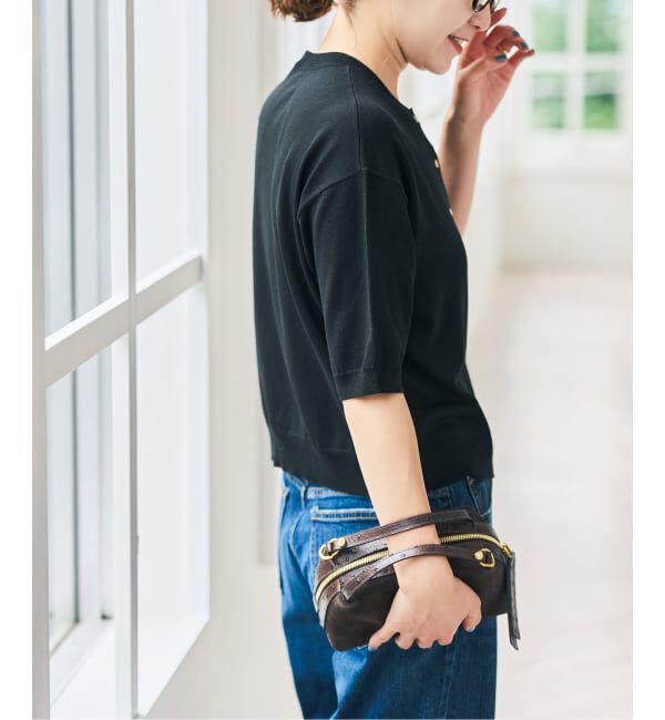 Spick and Span「《WEB限定 / 追加》ショートスリーブカーディガン」|カーディガン|