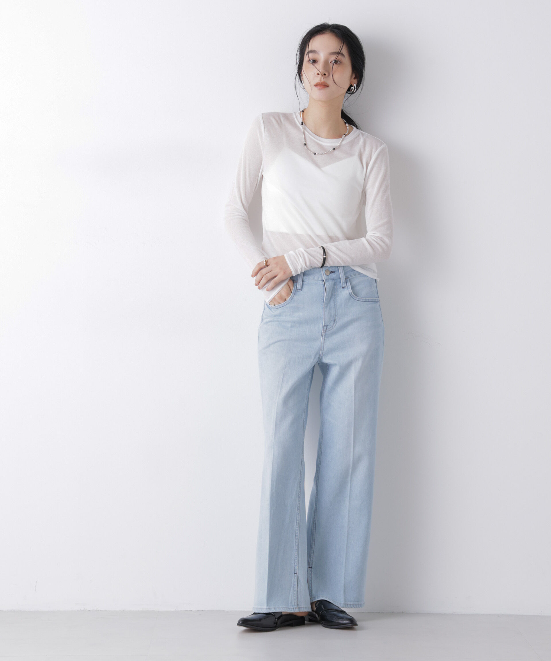 NANO universe「Healthy DENIM/別注 Brownie」|チノ|