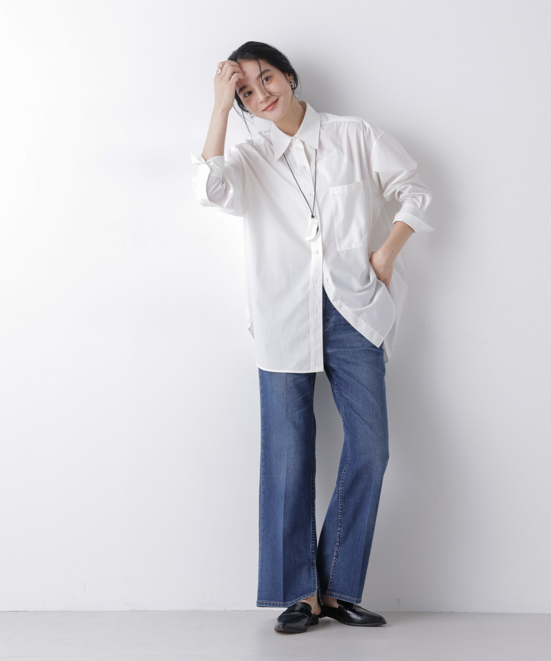 NANO universe「Healthy DENIM/別注 Brownie」|チノ|