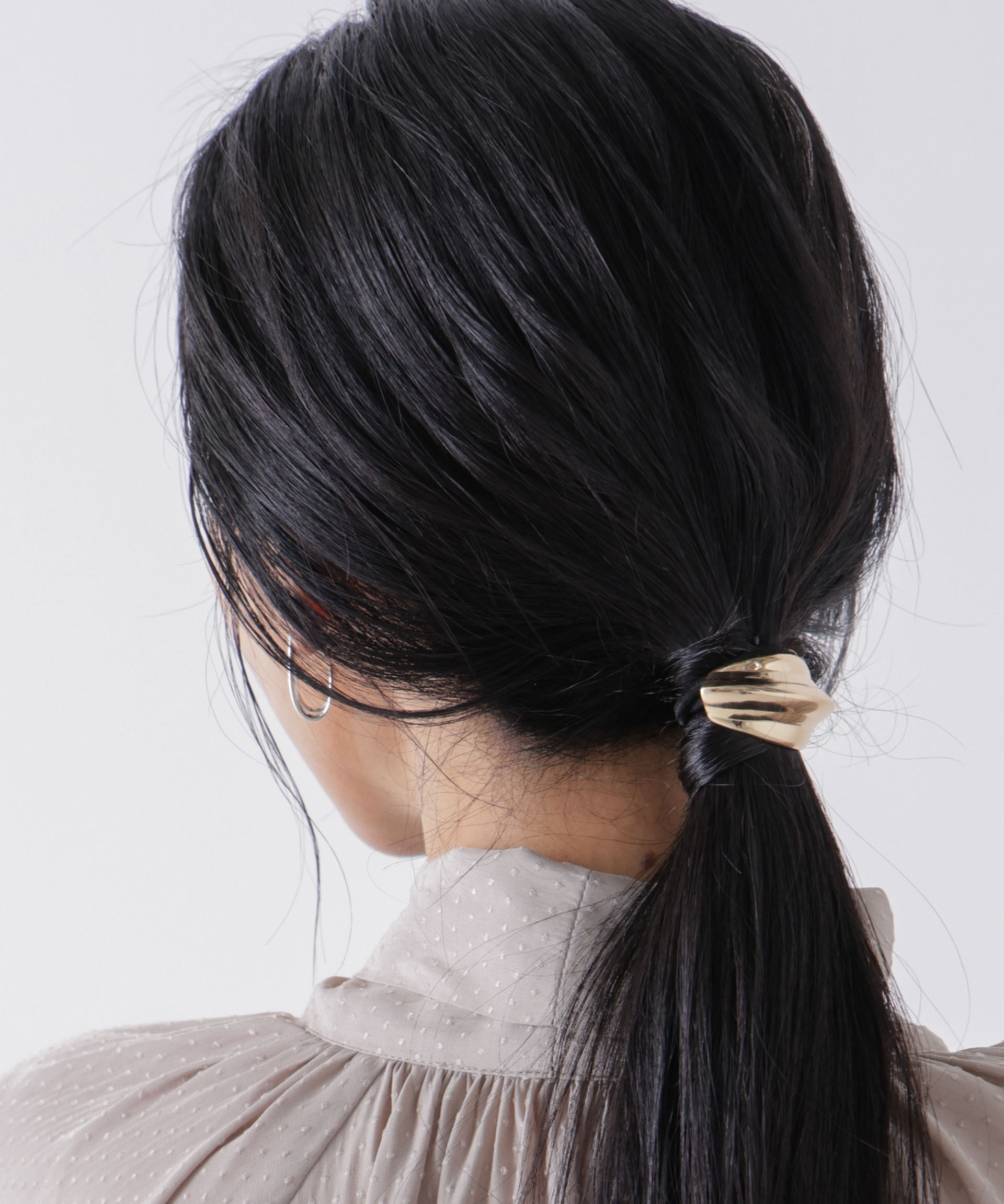 NANO universe「JAMIRAY/BAMBOO MOTIF HAIR TIE」|その他|ゴールド