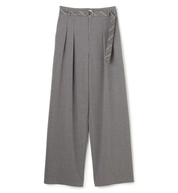 BEIGE,「ZEPHYR / ベルト付き 2タックワイドパンツ」|その他|