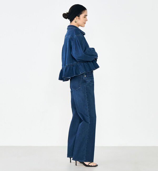 Rie Miller「【RM denim】センタープレスデニム」|デニム|