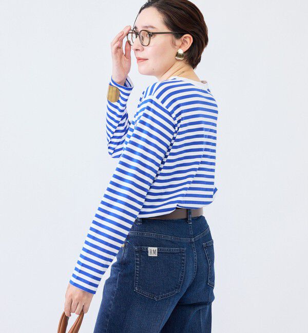 Rie Miller「ウォッシャブルロングスリーブＴシャツGIZA COTTON」|Tシャツ・カットソー|