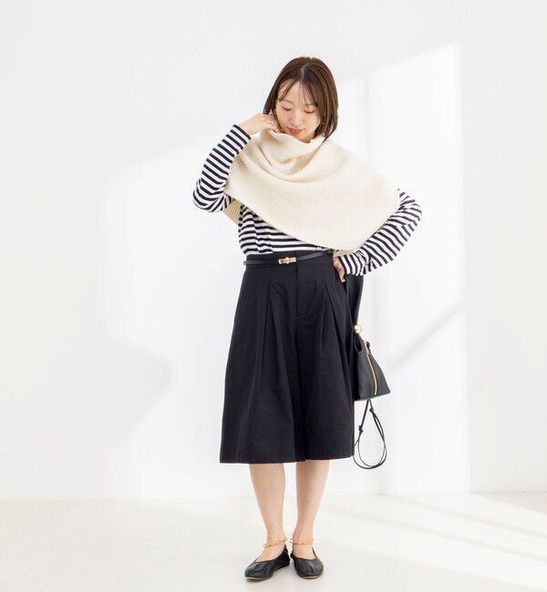 Rie Miller「ウォッシャブルロングスリーブＴシャツGIZA COTTON」|Tシャツ・カットソー|