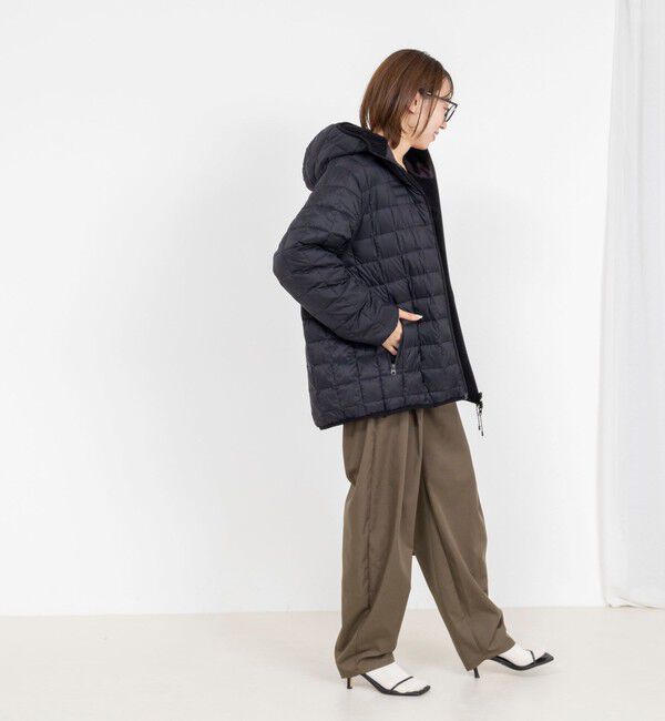 NOLLEY'S「【WEB＆一部店舗限定色アイテム】【TAION/タイオン】ボア&times;ダウンフーミドル丈ダウン(リバーシブル)」|ダウン|