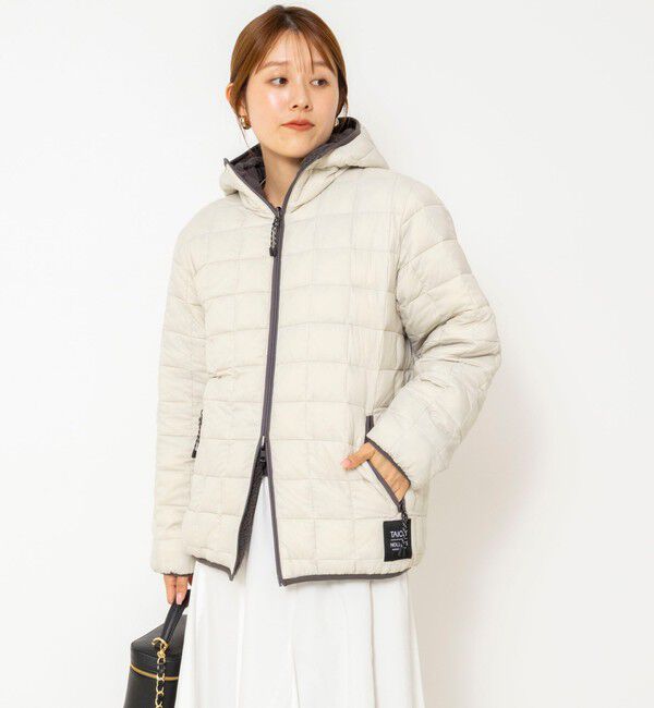 NOLLEY'S「【WEB＆一部店舗限定色アイテム】【TAION/タイオン】ボア&times;ダウンフーミドル丈ダウン(リバーシブル)」|ダウン|