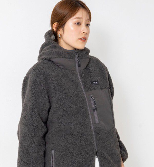 NOLLEY'S「【WEB＆一部店舗限定色アイテム】【TAION/タイオン】ボア&times;ダウンフーミドル丈ダウン(リバーシブル)」|ダウン|