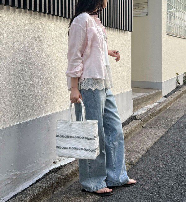 fredy emue「LINEN100 クロップドシャツ」|シャツ・ブラウス|