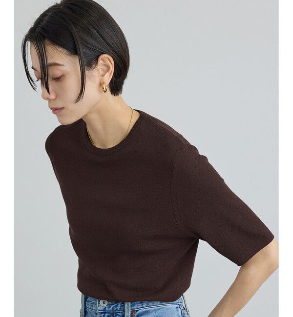 SALON adam et rope'「LOTUS アームカバーTシャツ」|Tシャツ・カットソー|