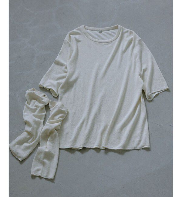SALON adam et rope'「LOTUS アームカバーTシャツ」|Tシャツ・カットソー|