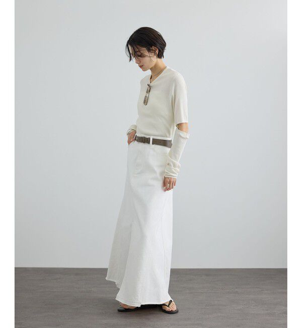 SALON adam et rope'「LOTUS アームカバーTシャツ」|Tシャツ・カットソー|