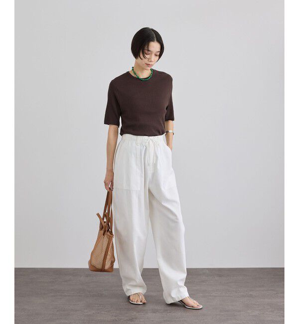 SALON adam et rope'「LOTUS アームカバーTシャツ」|Tシャツ・カットソー|