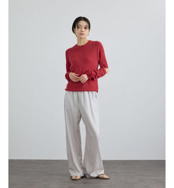 SALON adam et rope'「LOTUS アームカバーTシャツ」|Tシャツ・カットソー|