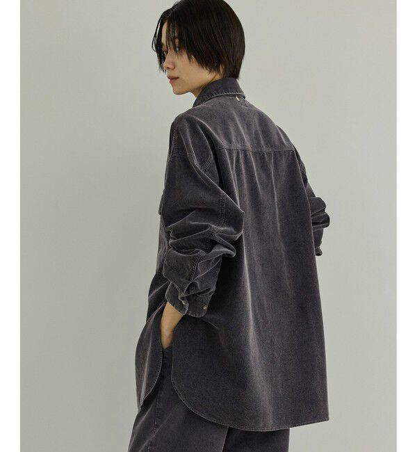 SALON adam et rope'「フェードコーデュロイシャツ / セットアップ対応」|シャツ・ブラウス|