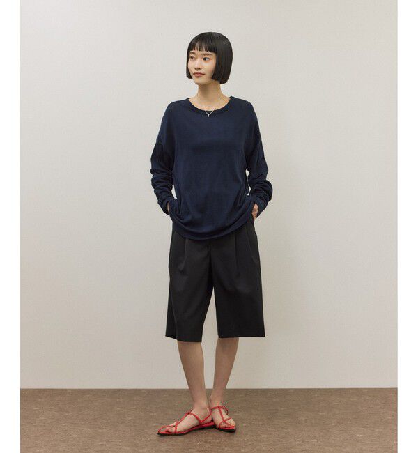 ADAM ET ROPE'「【Miller for ADAM ET ROPE'】別注 L/S SHEER TEE（2PACK）」|Tシャツ・カットソー|