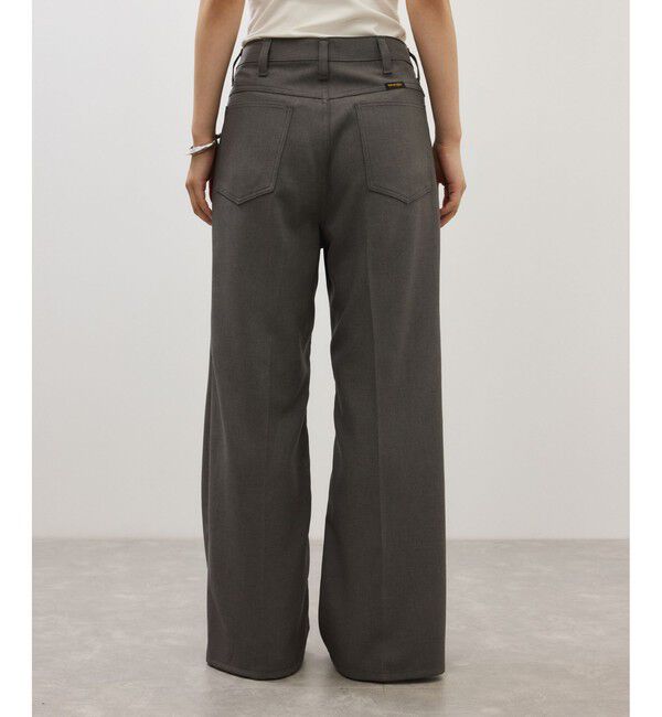 ADAM ET ROPE'「【Wrangler for ADAM ET ROPE'】別注WRANCHER WIDE/吸水速乾」|スラックス|