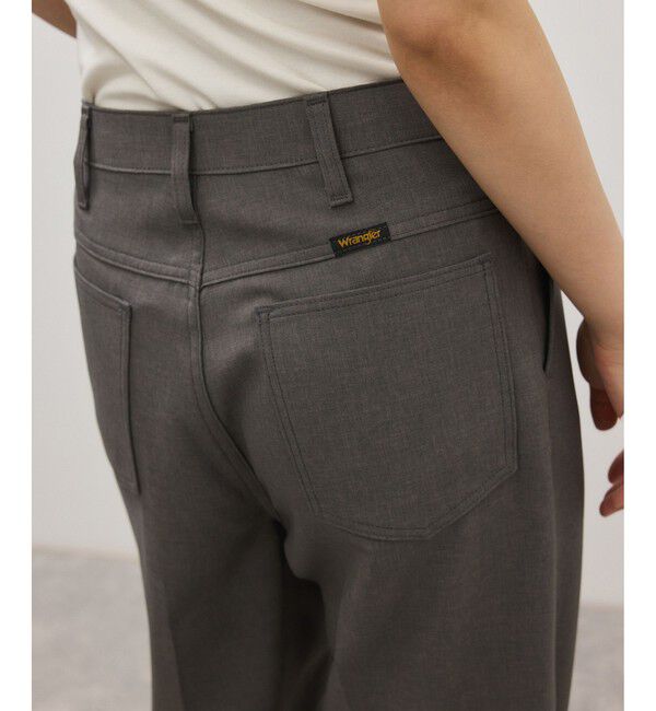 ADAM ET ROPE'「【Wrangler for ADAM ET ROPE'】別注WRANCHER WIDE/吸水速乾」|スラックス|