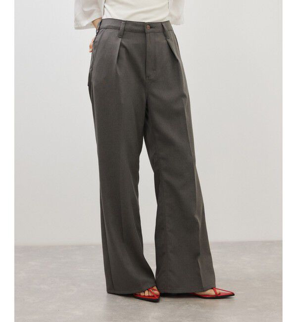 ADAM ET ROPE'「【Wrangler for ADAM ET ROPE'】別注WRANCHER WIDE/吸水速乾」|スラックス|