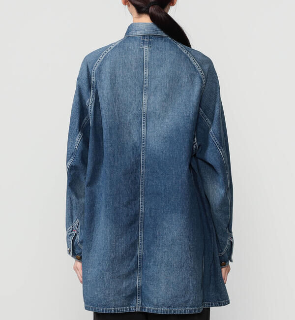  「orSlow | LOOSE FIT DENIM COVERALL WOMEN」|デニムジャケット|