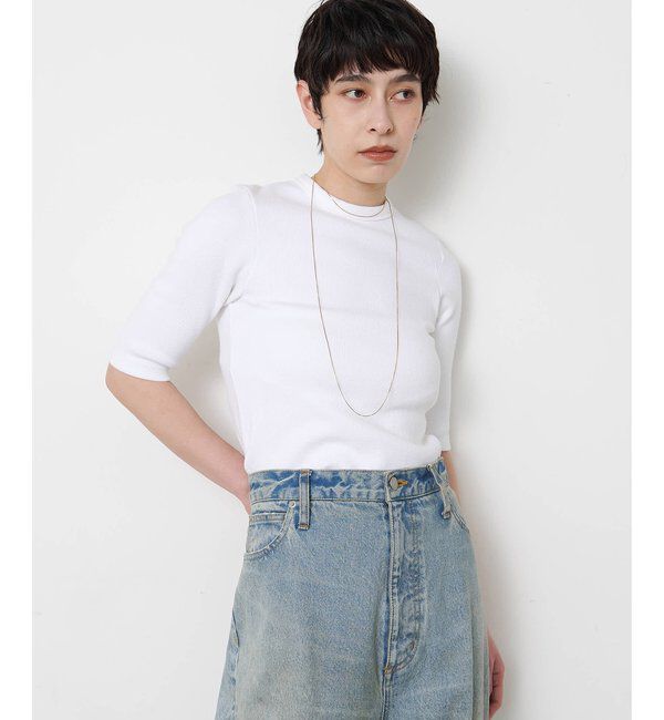  「《1枚でも透けにくい》ヴィンテージテレコTシャツ」|Tシャツ・カットソー|