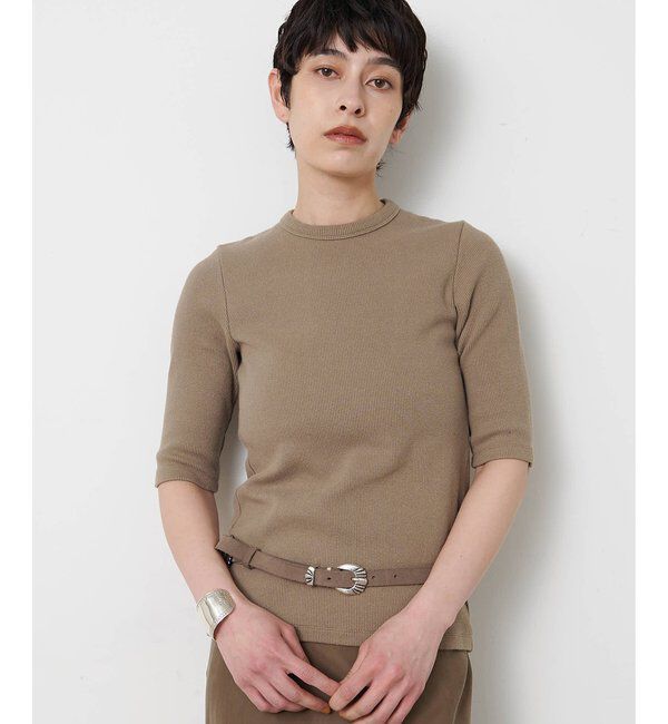  「《1枚でも透けにくい》ヴィンテージテレコTシャツ」|Tシャツ・カットソー|