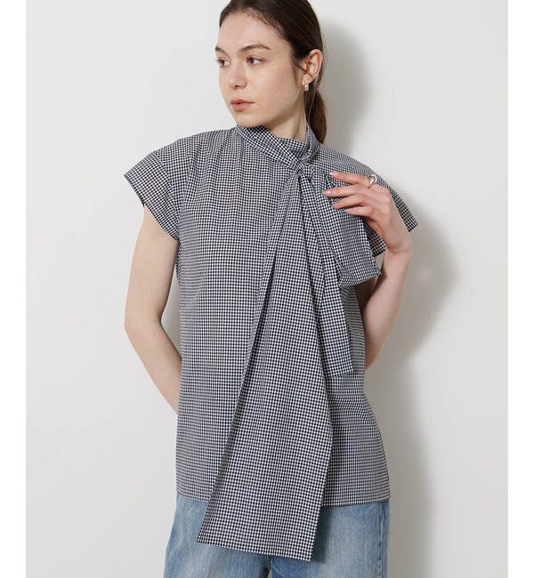 Drawing Numbers「シアーボウタイブラウス」|シャツ・ブラウス|