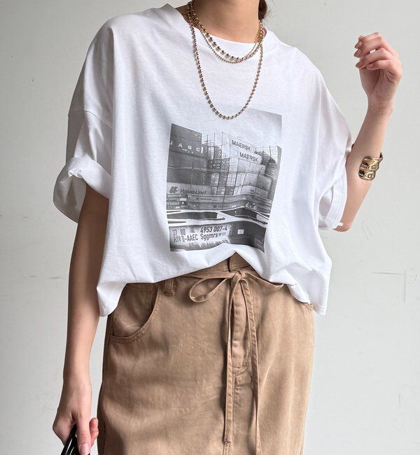  「フォトプリントTEE」|Tシャツ・カットソー|