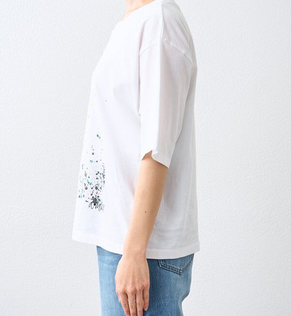  「【A・MONN】【オーバーサイズ】color dot Tee」|Tシャツ・カットソー|