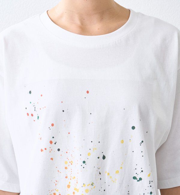  「【A・MONN】【オーバーサイズ】color dot Tee」|Tシャツ・カットソー|