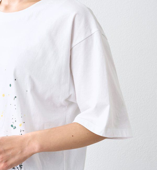  「【A・MONN】【オーバーサイズ】color dot Tee」|Tシャツ・カットソー|