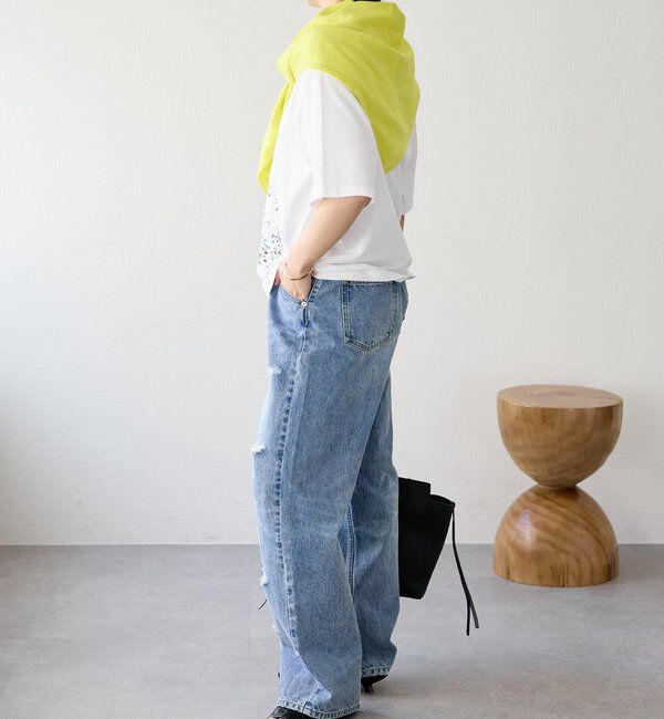  「【A・MONN】【オーバーサイズ】color dot Tee」|Tシャツ・カットソー|