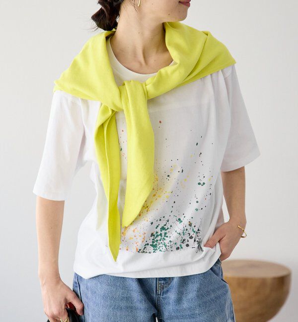  「【A・MONN】【オーバーサイズ】color dot Tee」|Tシャツ・カットソー|