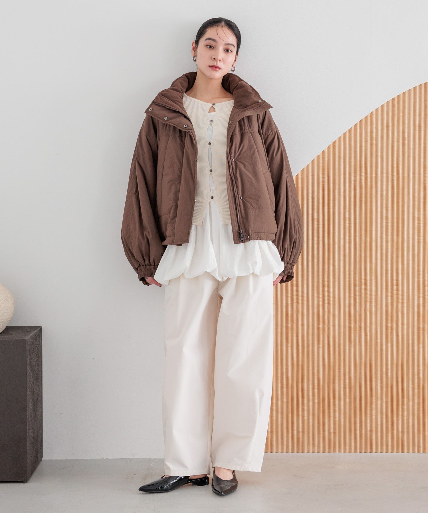 LOWRYS FARM「【撥水加工・保温効果抜群!】モンスターショートコート」|その他|
