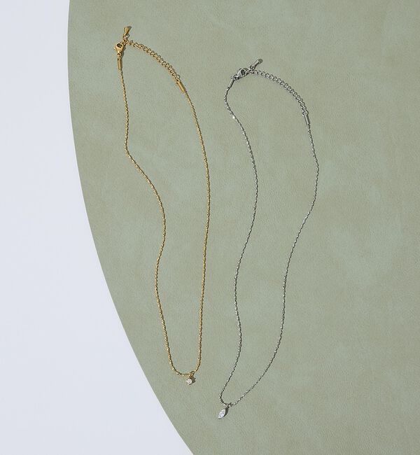 collex「【dignif】【金属アレルギー対応】ネックレス Petit Glass Poi」|ネックレス|
