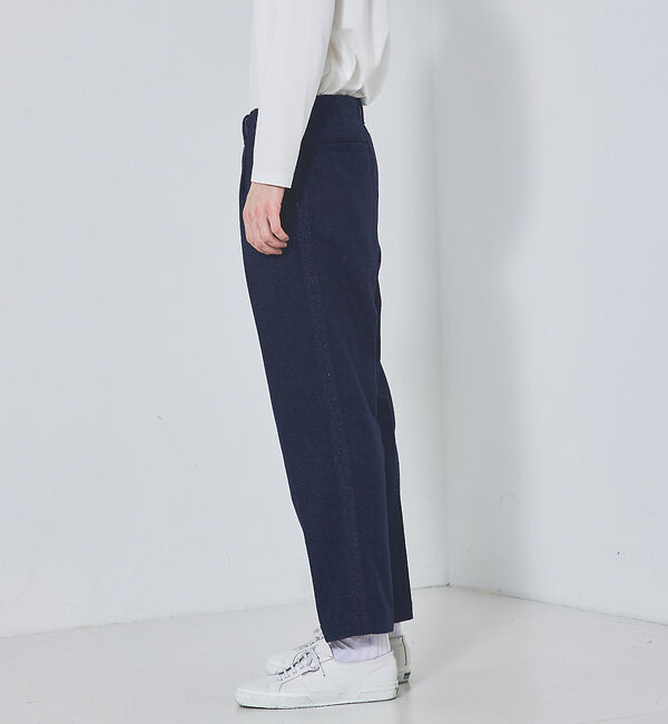 ABAHOUSE「【セットアップ対応】ウーリッシュ サイドライン 1タック パンツ」|その他|